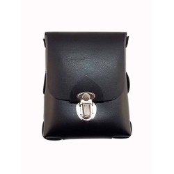 Rouge Leather Belt Pouch Black (T11438)