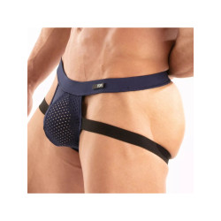 ToF Paris Temptation Microfiber Jockstrap Underwear Navy (T12172)