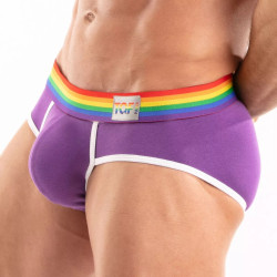 ToF Paris Pride Brief Underwear Purple (T12224)