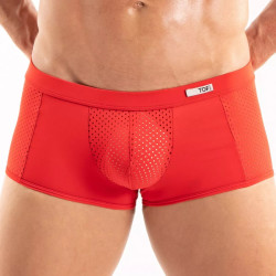 ToF Paris Temptation Microfiber Trunk Underwear Red (T12189)