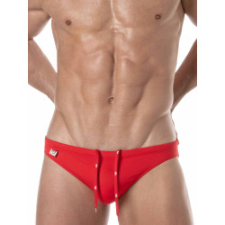ToF Paris Plain Mini Swim Briefs Red (T11690)