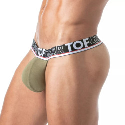 ToF Paris Champion Stringless Thong Underwear Khaki (T12013)