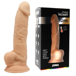 Brunos Dildo Jona Premium Silcone 23 x 5cm, Silexpan® Silicone (T9945)