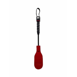 Rouge Mini Leather Oval Paddle Red (T11422)