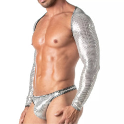 TOF Paris Glitter Bolero Silver (T11920)