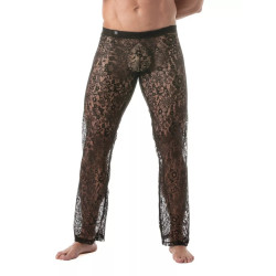 ToF Paris Lace Kimono Pants Black (T12054)