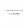 Happy Birthday - Beef Stew Greeting Card (M8099)